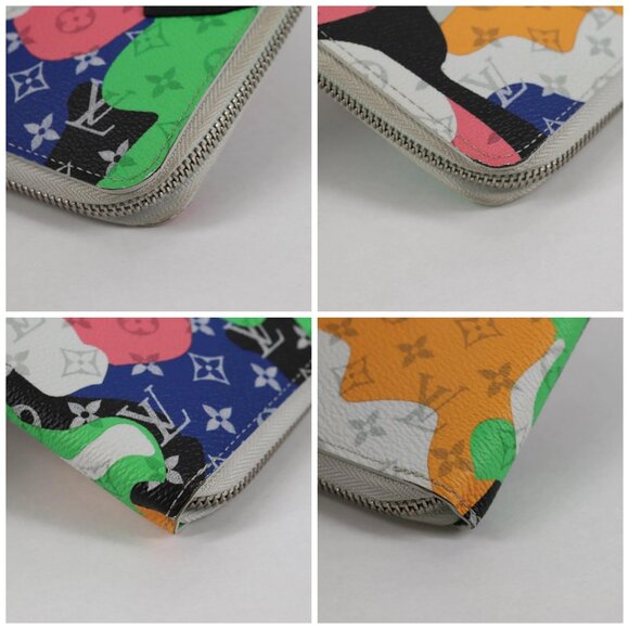 LOUIS VUITTON Monogram LV Portrait Zippy Wallet Vertical M82590 LV Auth 127987M - Picture 16 of 16